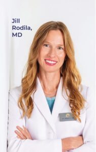 Jill Rodila, MD, cataract surgeon and founder of Rodila Eye in Palm Beach Gardens