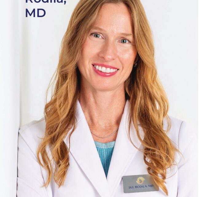 Jill Rodila, MD, cataract surgeon and founder of Rodila Eye in Palm Beach Gardens